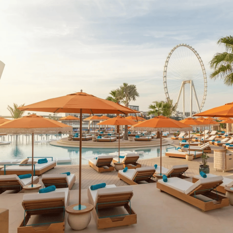 Beach Clubs Under AED 200 in Dubai