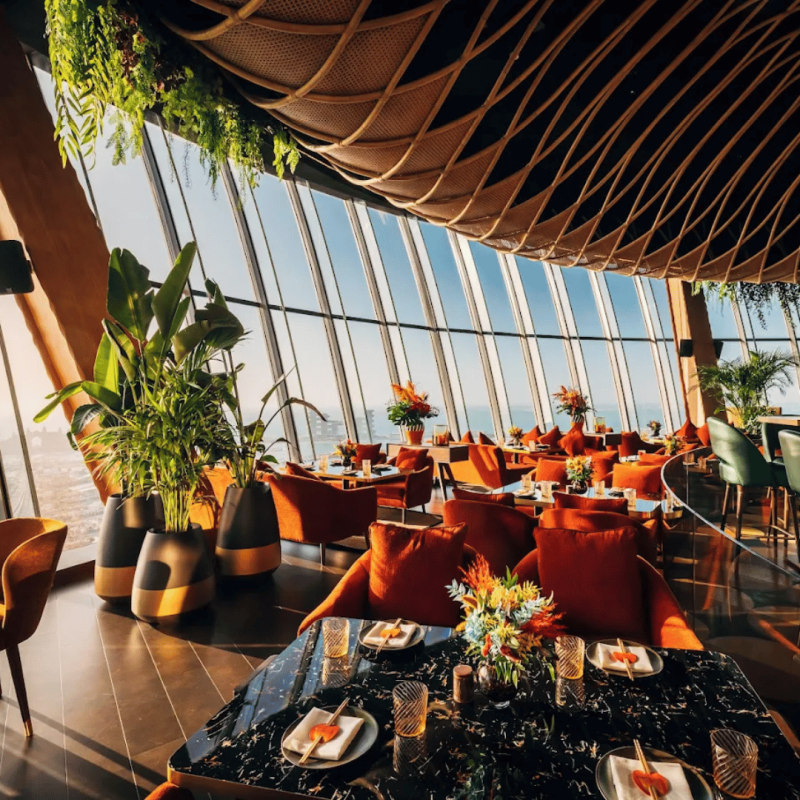 Business Lunch with a View at Palm Dubai