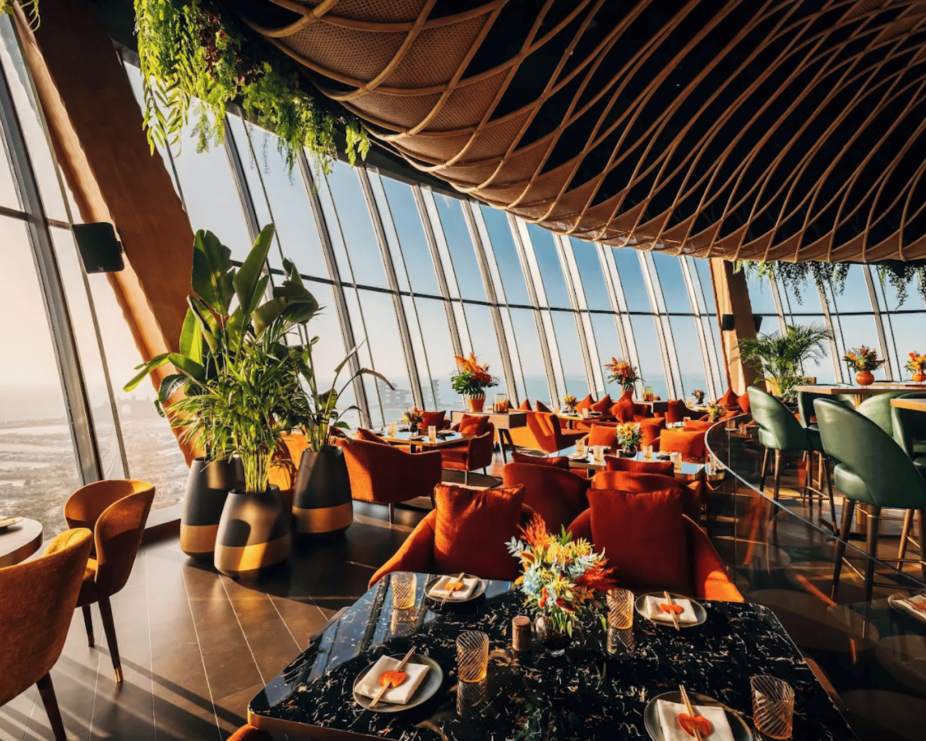 Business Lunch with a View at Palm Dubai